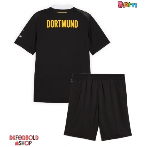 Borussia Dortmund Udebanesæt Børn 2026-27 Kort ærmer (+ korte bukser)
